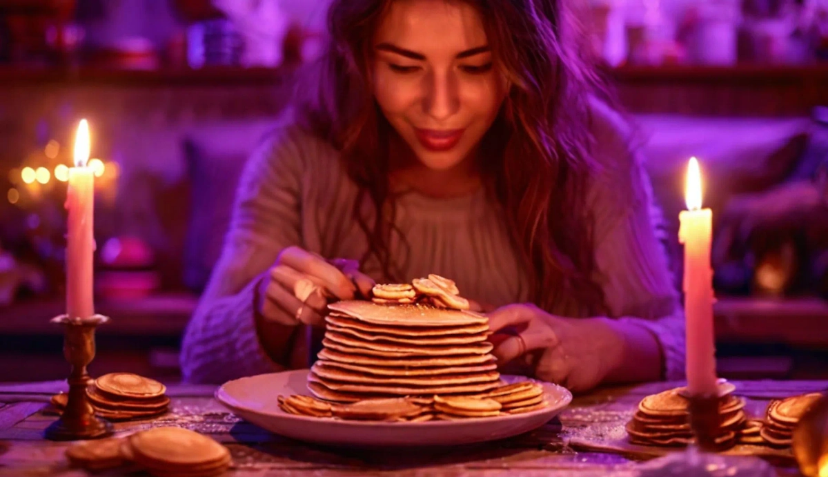 Масленица 2025: гадания на блинах раскрывают тайны судьбы. Обложка © «Шедеврум»