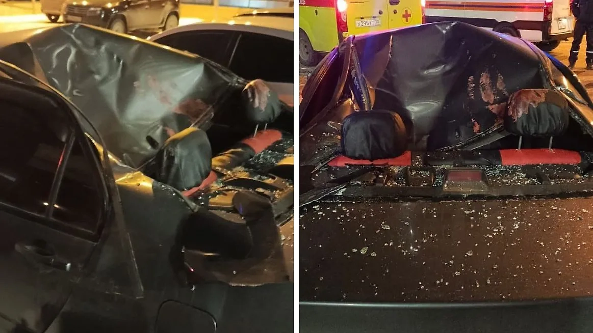 Авто, на которое упал мужчина из Владимира. Фото © VK / ПОИСКОВО-СПАСАТЕЛЬНЫЙ ОТРЯД г.ВЛАДИМИРА