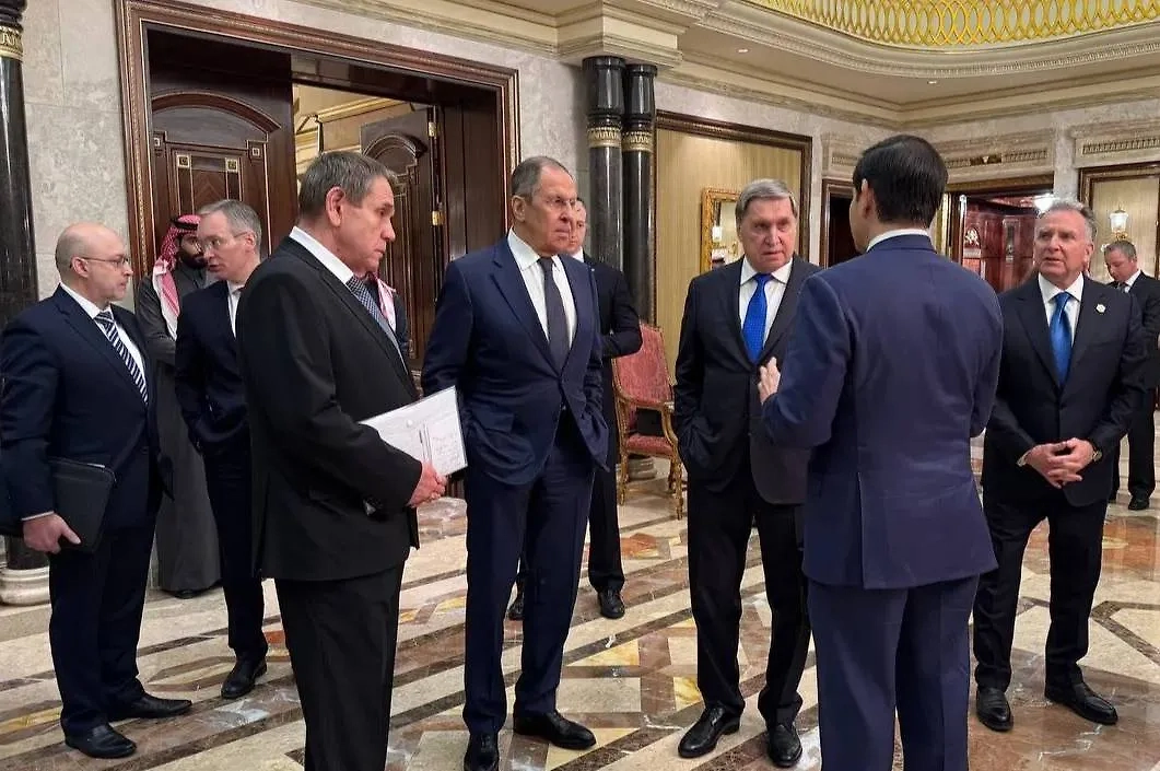 Переговоры с США в Эр-Рияде. Обложка © Telegram / Мария Захарова