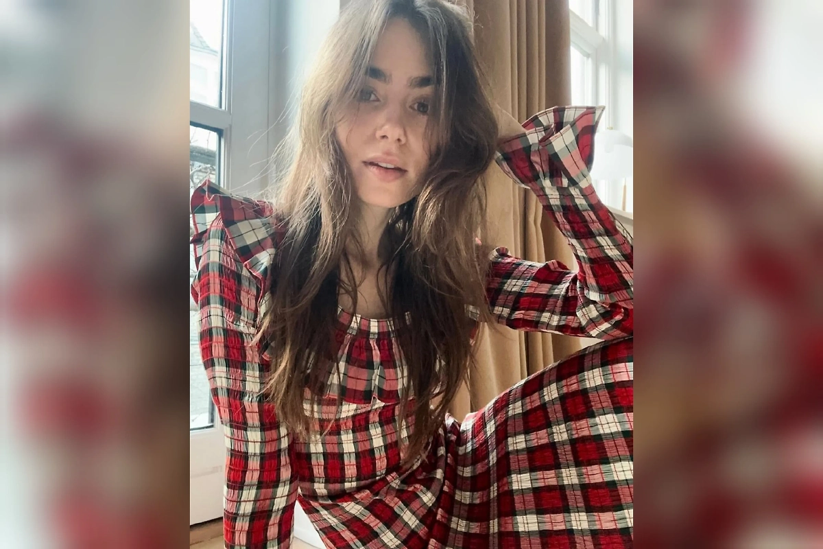 Лили Коллинз. Обложка © Instagram (признан экстремистской организацией и запрещён на территории Российской Федерации) / lilyjcollins