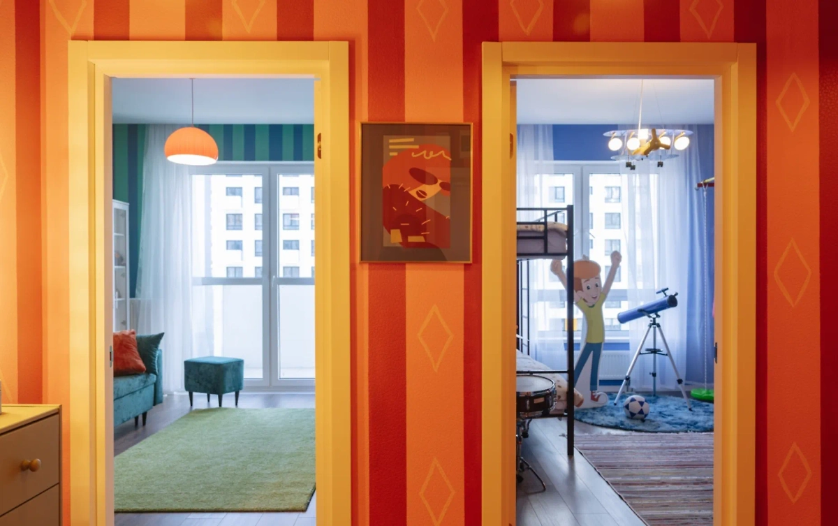 В квартире дяди Фёдора две комнаты и кухня. Сайт Оtello.ru