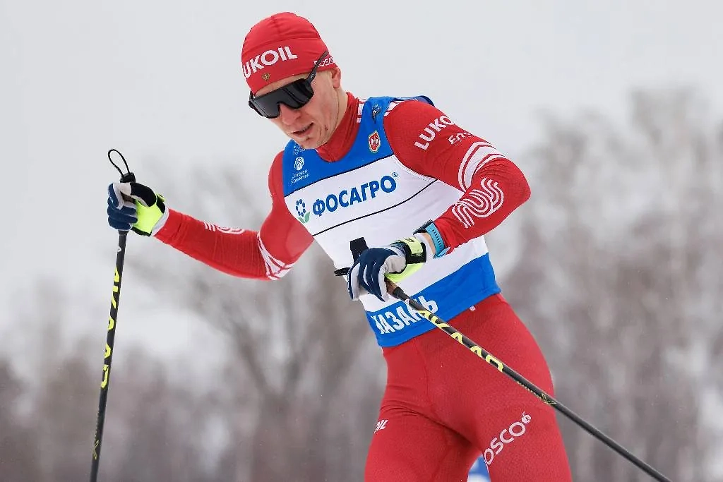 Российский лыжник Александр Большунов. Обложка © ТАСС / Елагин Сергей