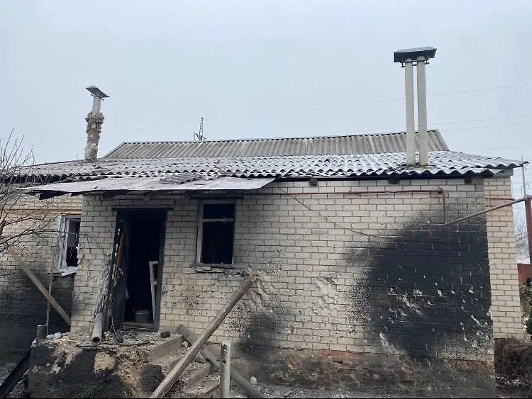 Последствия обстрела ВСУ. Обложка © Telegram / Александр Хинштейн