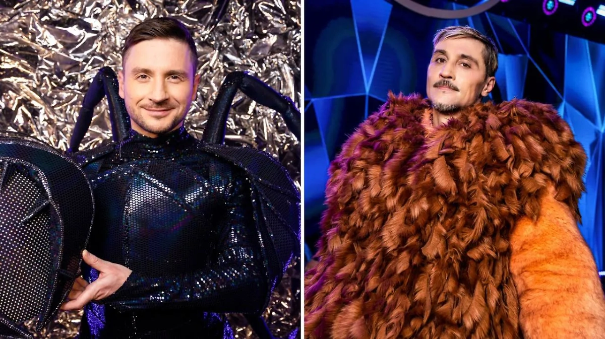 Победители шоу «Маска» 2023: Лазарев и Билан — что с ними в 2025 году. Фото © VK / Маска, Маска