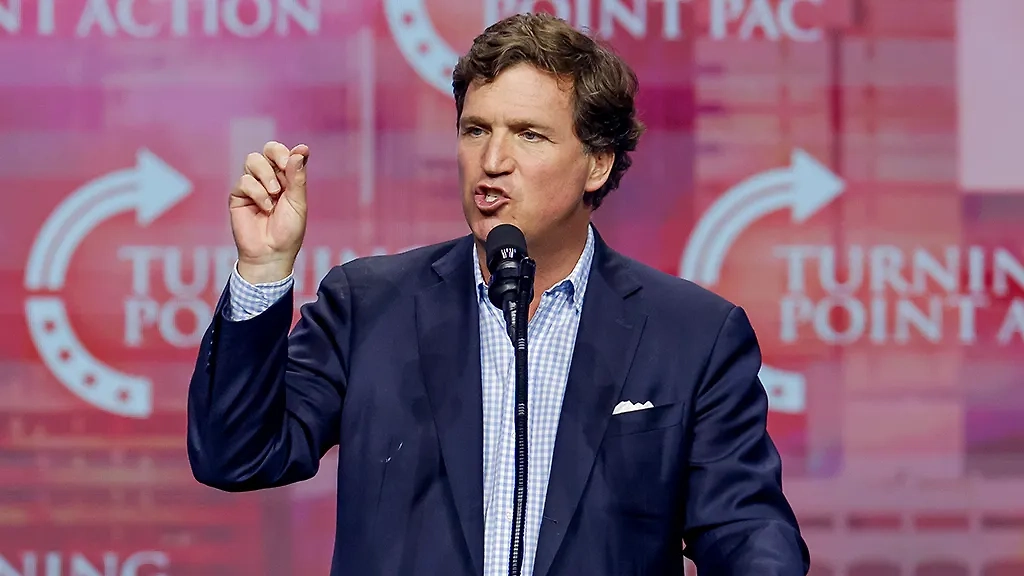 Такер Карлсон. Обложка © ТАСС / ERIK S. LESSER