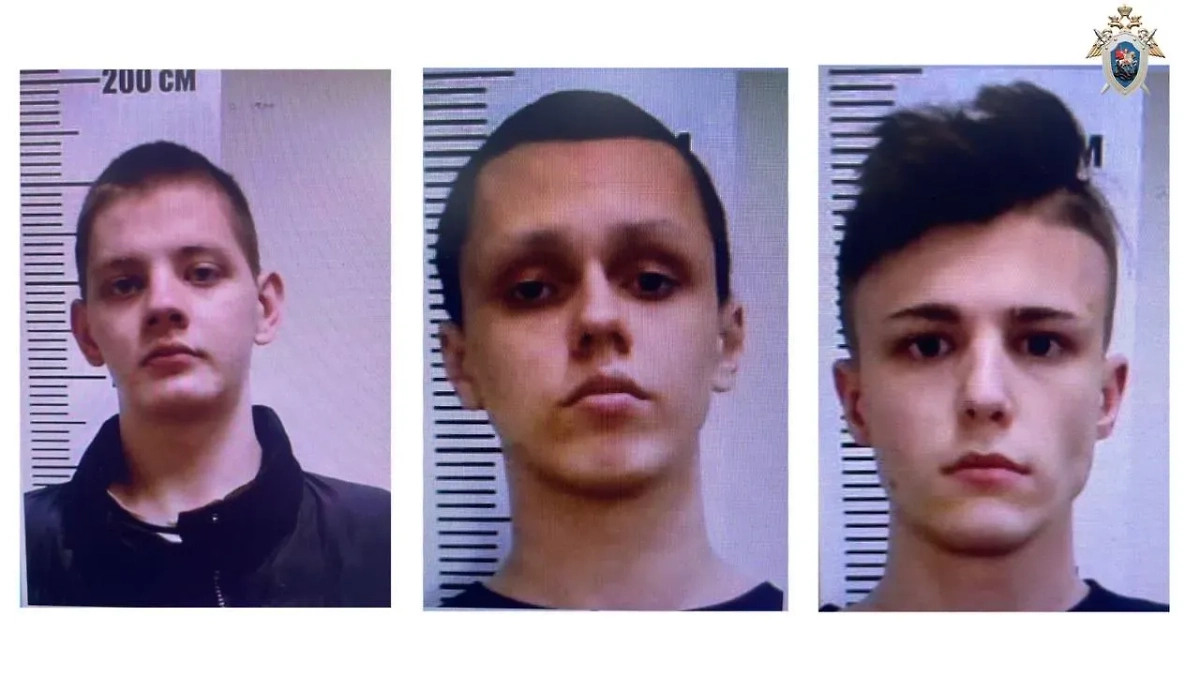 Члены банды грабителей, которых задержали в Москве после убийства на Новый год. Фото © Telegram / Столичный СК 