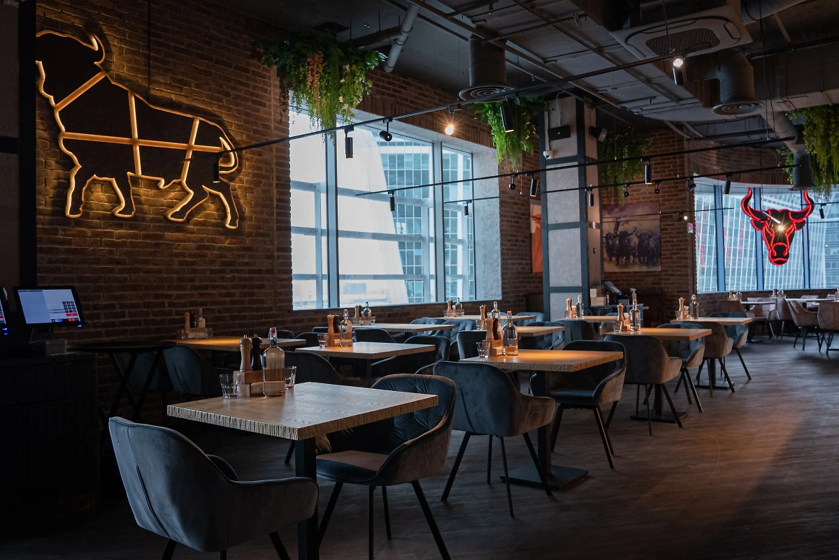 Ресторан «The Бык». Фото © VK / "The Бык" Мясной ресторан г.Москва