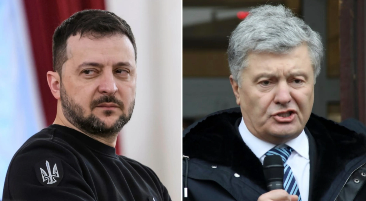 Зеленский и Порошенко*. Обложка © Shutterstock / FOTODOM / paparazzza, © ТАСС / Zuma