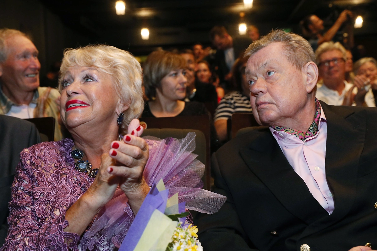 Людмила Поргина и Николай Караченцов, 2018 год. Обложка © ТАСС / Михаил Терещенко