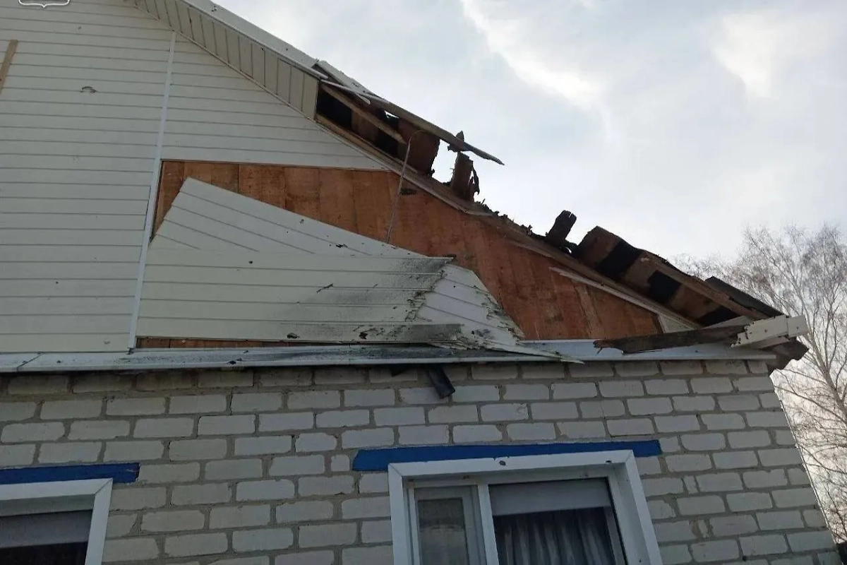 Последствия атаки ВСУ на хутор Давыдкин. Обложка © Telegram / Настоящий Гладков