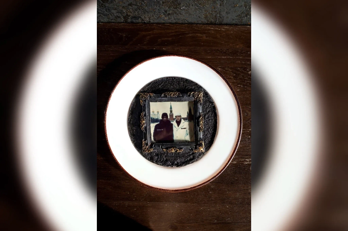 Шеф-повар Кузьменко с Канье. Фото © Touch Chef’s place & bar