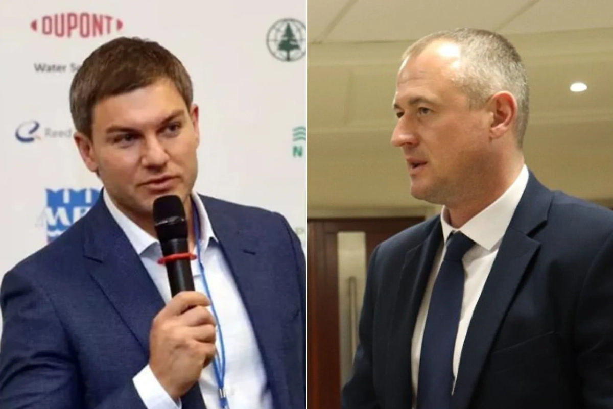 Вице-губернатор Вологодской области Денис Алексеев и глава представительства региона Кирилл Бочаров. Обложка © mos.ru, pvo-mos.gov35