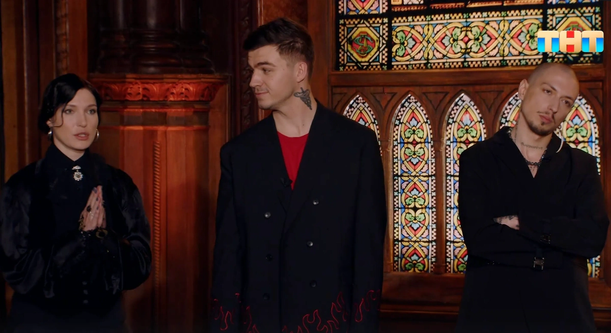 Конфликт экстрасенсов на «Битве сильнейших 2» достиг пика. Фото © Rutube / Экстрасенсы. Битва сильнейших, 2 сезон, 4 выпуск