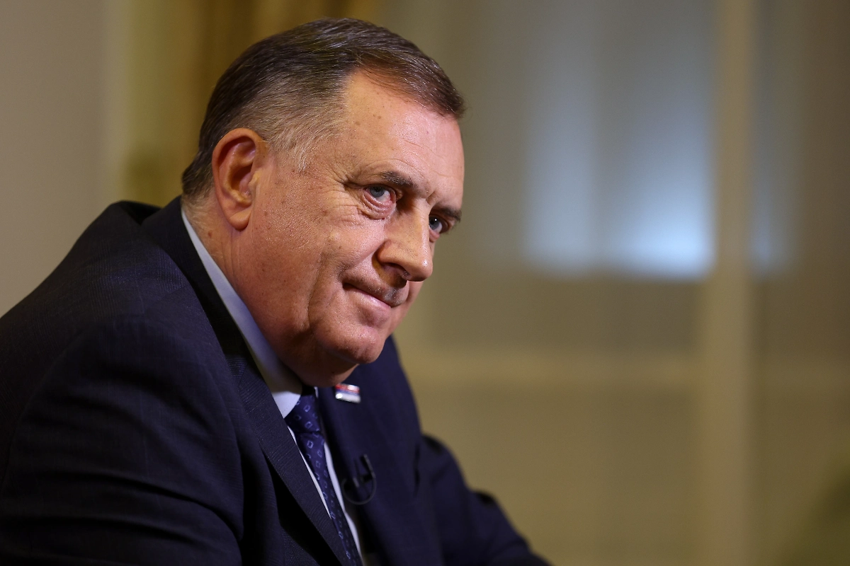 Президент Республики Сербской Милорад Додик. Обложка © ТАСС / Егор Алеев