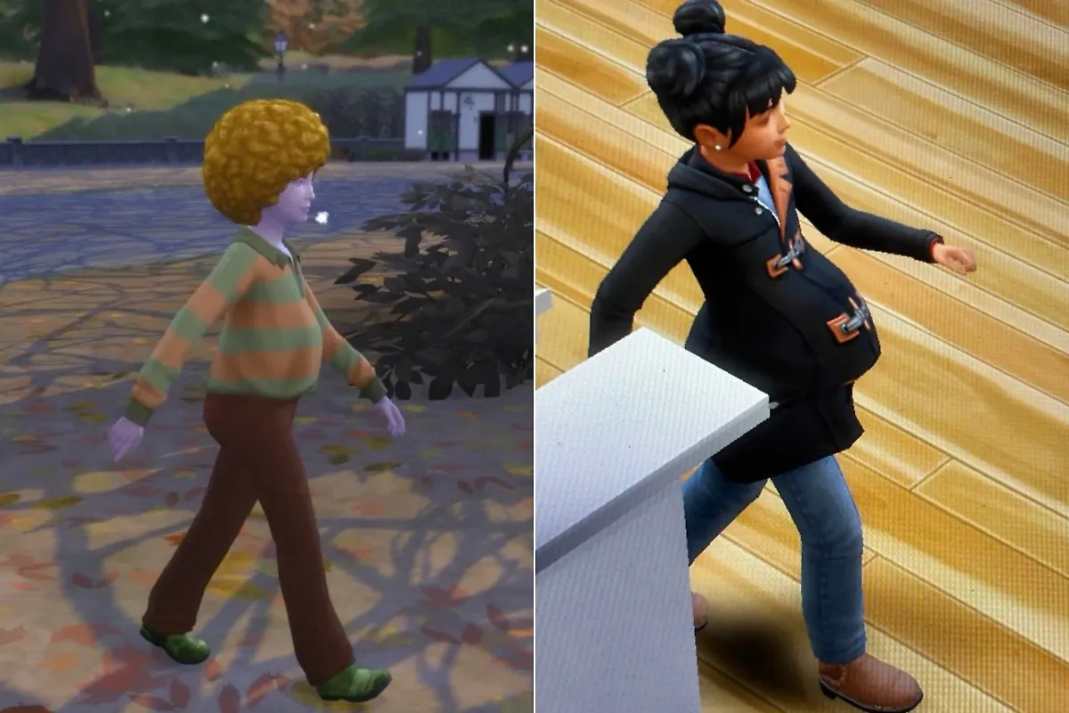 Беременные дети в The Sims 4. Обложка © Reddit / r/Asmongold