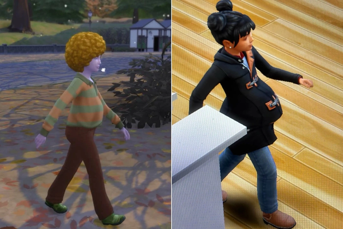 Беременные дети в The Sims 4. Обложка © Reddit / r/Asmongold
