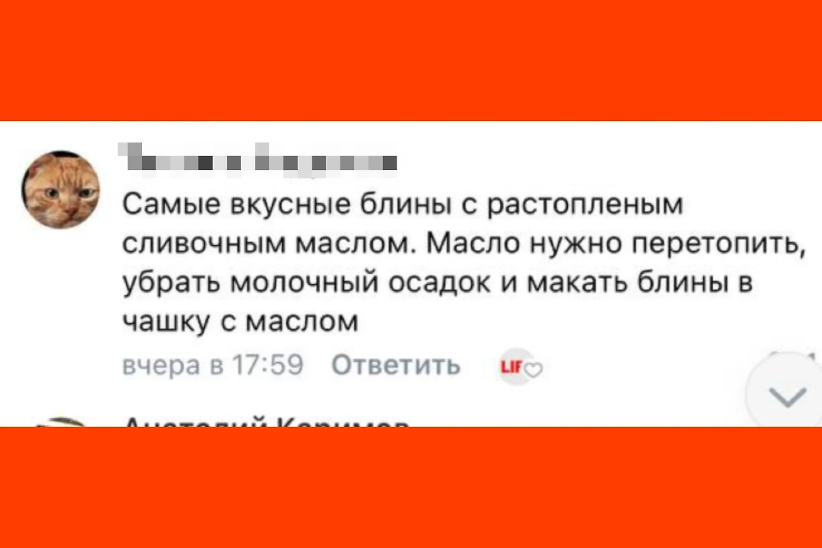 Подсказка от читателя с котом на аватарке. Скриншот © Life.ru 