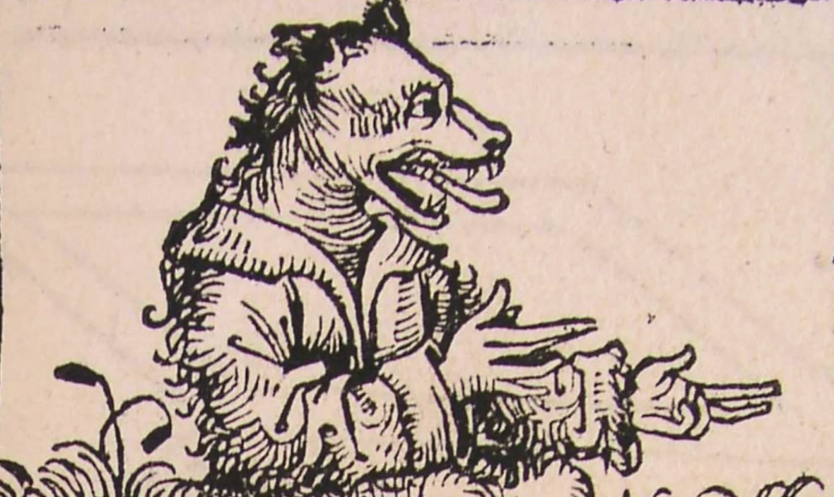 Святого Христофора изображают с пёсьей головой по двум причинам. Фото © Wikipedia / Hartmann Schedel