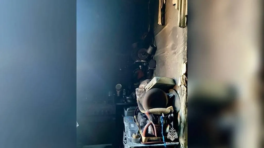 Последствия пожара. Фото © VK / МЧС России