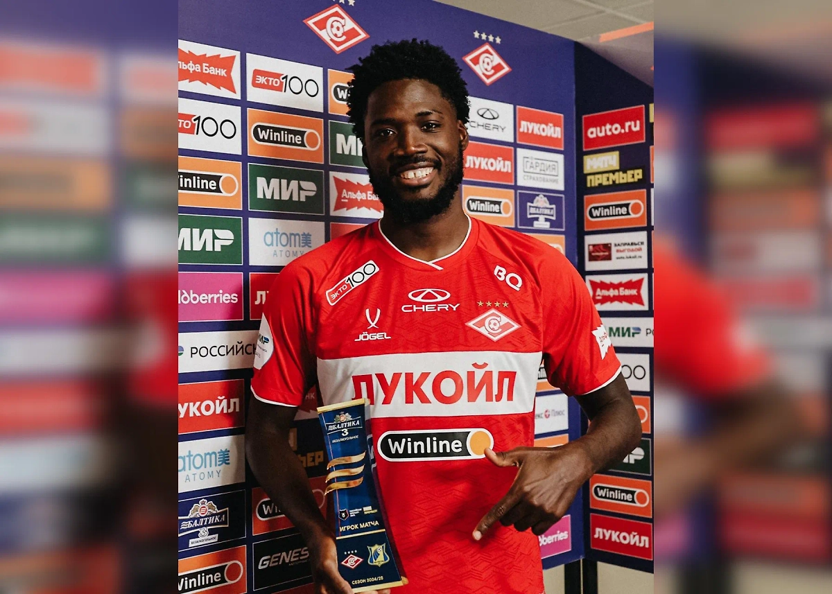 Шамар Николсон. Обложка © Telegram / ФК «Спартак-Москва»