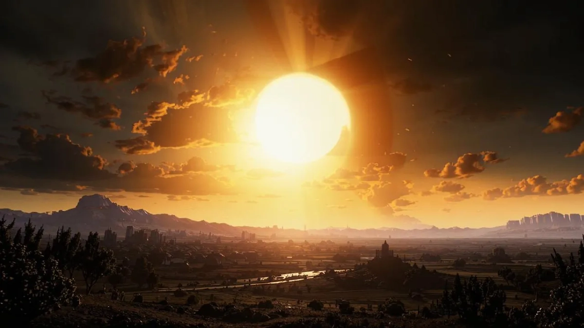 Увеличение солнечной активности. Обложка © Kandinsky 3.1