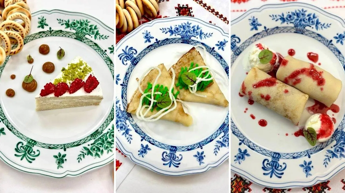 Разнообразны блины приготовят для российских депутатов. Обложка © Telegram / Управление делами Президента РФ