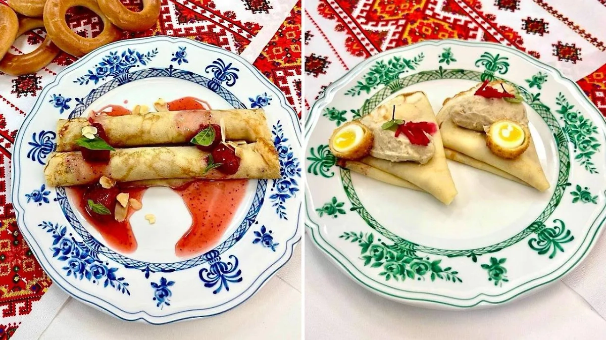 Разнообразны блины приготовят для российских депутатов. Обложка © Telegram / Управление делами Президента РФ