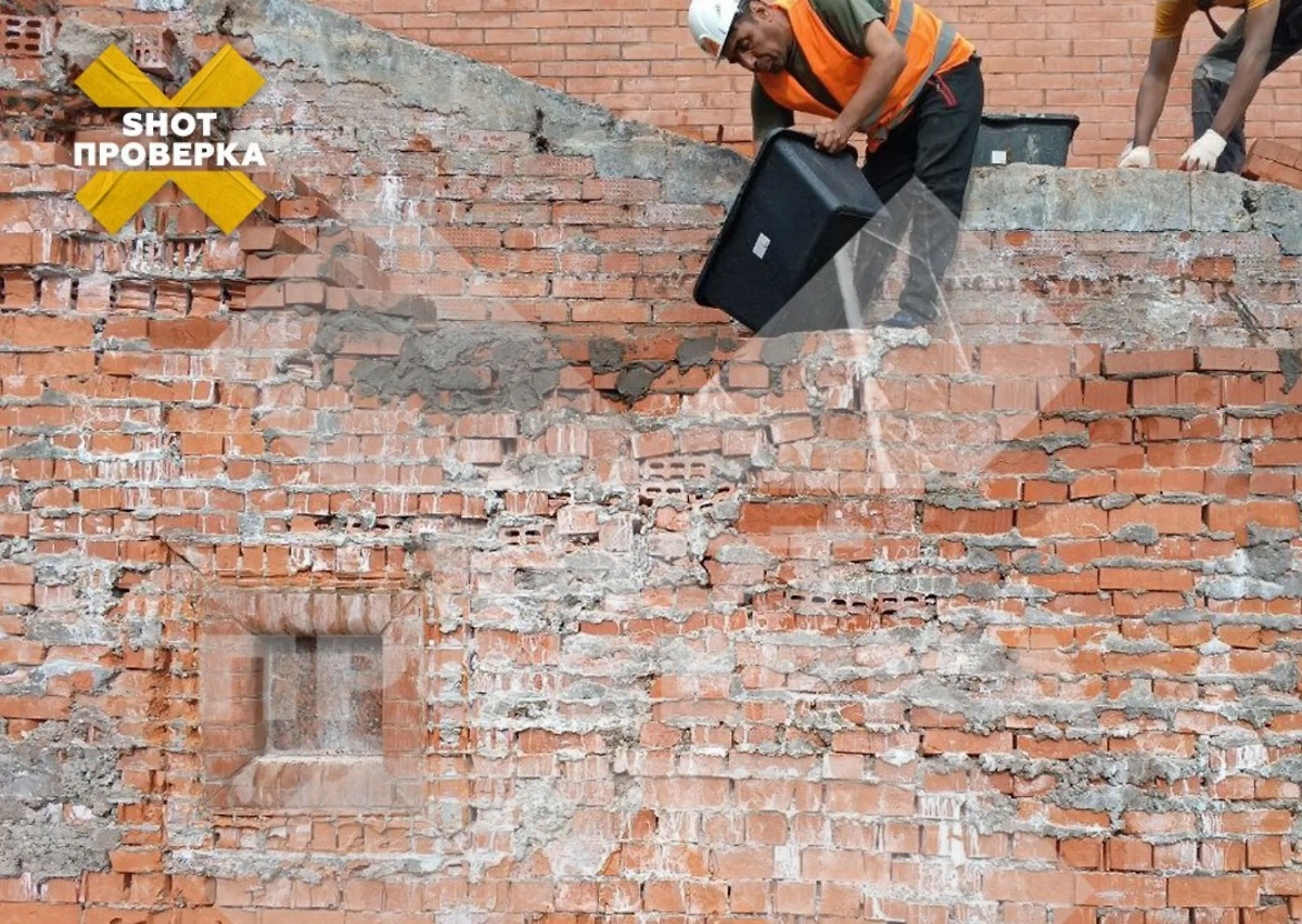 ЖК «Алые паруса». Фото © Telegram / SHOT ПРОВЕРКА