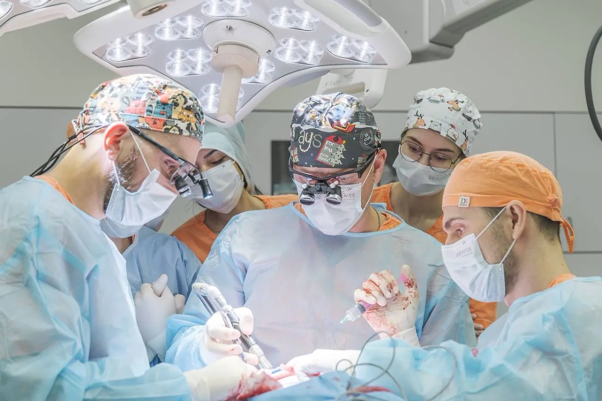 Врачи РДКБ спасли девочку от слепоты из-за опухоли в орбите глаза. Фото © Telegram / Российская детская клиническая больница