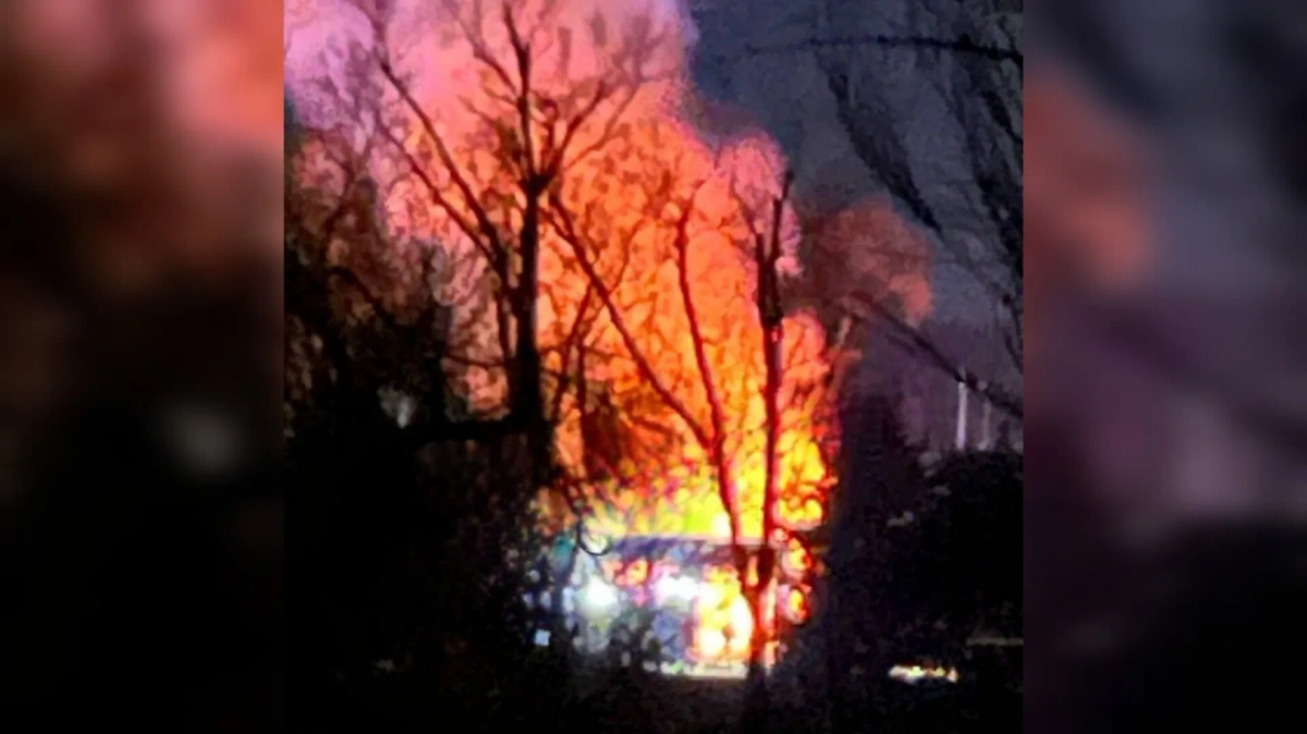 ВС РФ нанесли удар по объекту ВСУ в Кривом Роге. Фото © Telegram / Операция Z: Военкоры Русской Весны