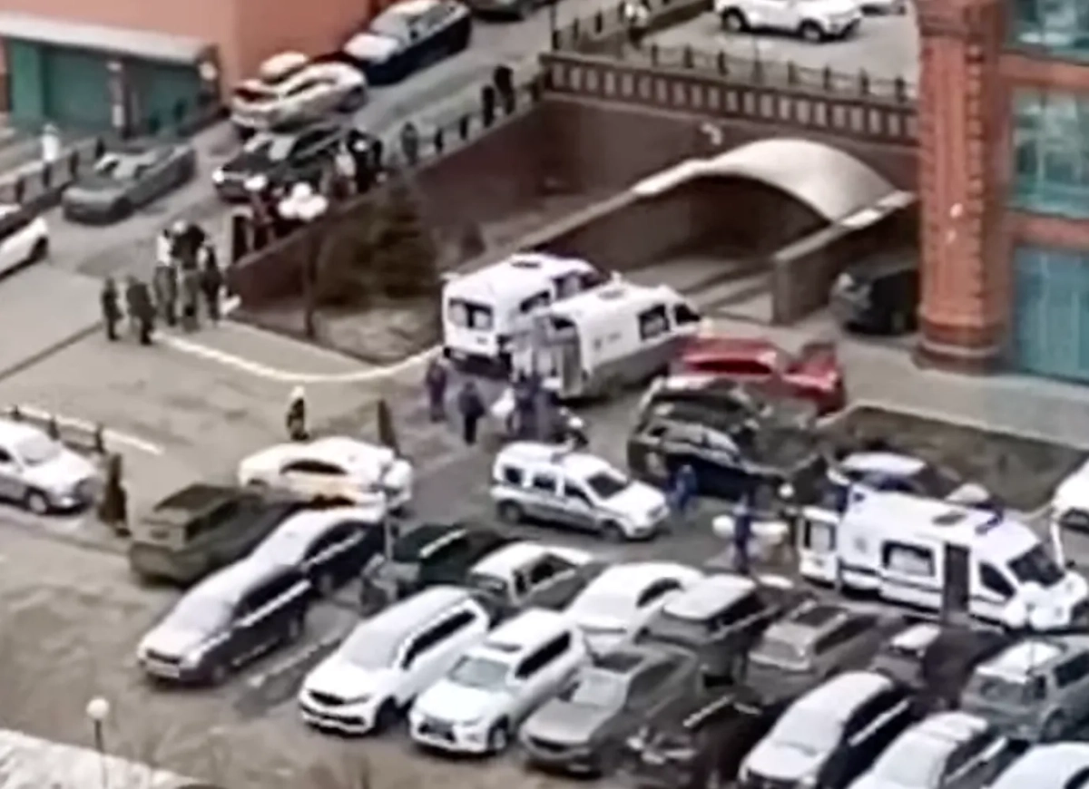 Место взрыва в ЖК «‎Алые паруса» в Москве. Фото © VK / Подслушано Химки ™