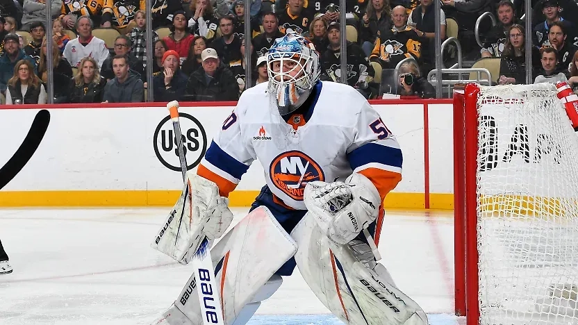 Илья Сорокин. Обложка © nhl.com/islanders