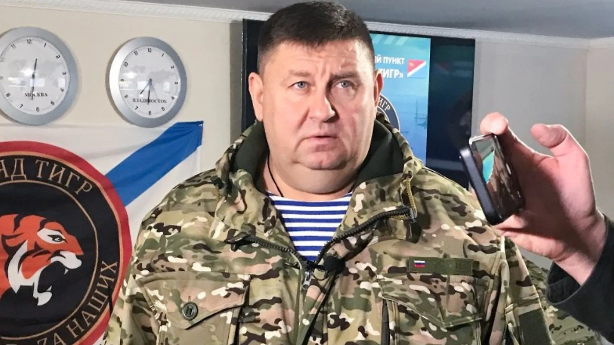 Командир добровольческого отряда «Тигр», вице-губернатор Приморья Сергей Ефремов. Фото © RG.ru