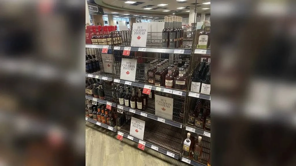 Прилавок с алкоголем в канадской провинции Британская Колумбия. Обложка © X / valdombre