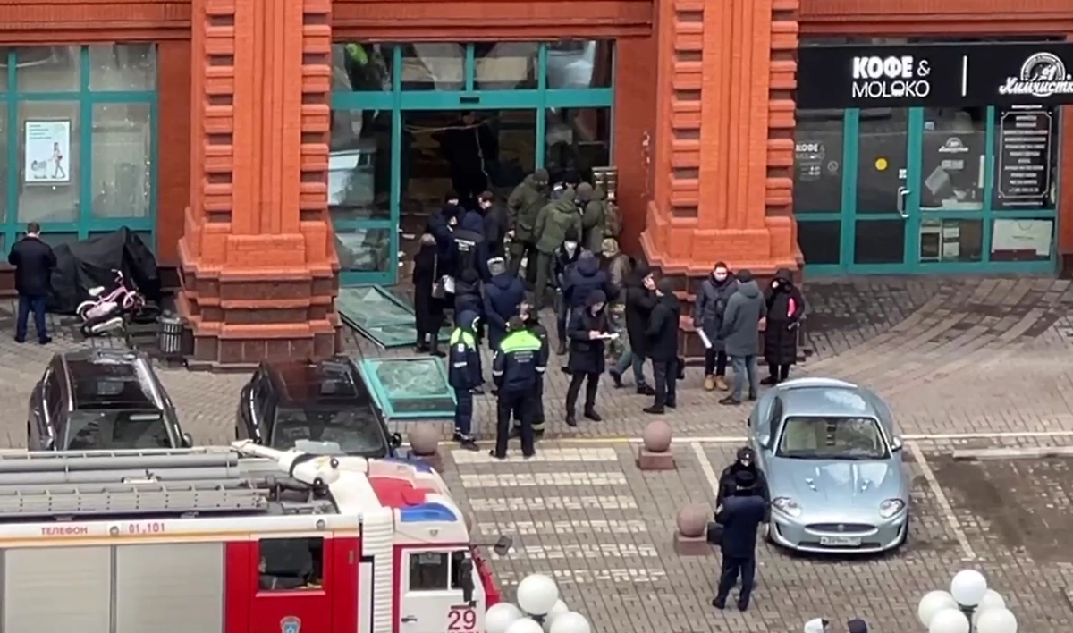 Место взрыва в ЖК «Алые паруса». Фото © Life.ru