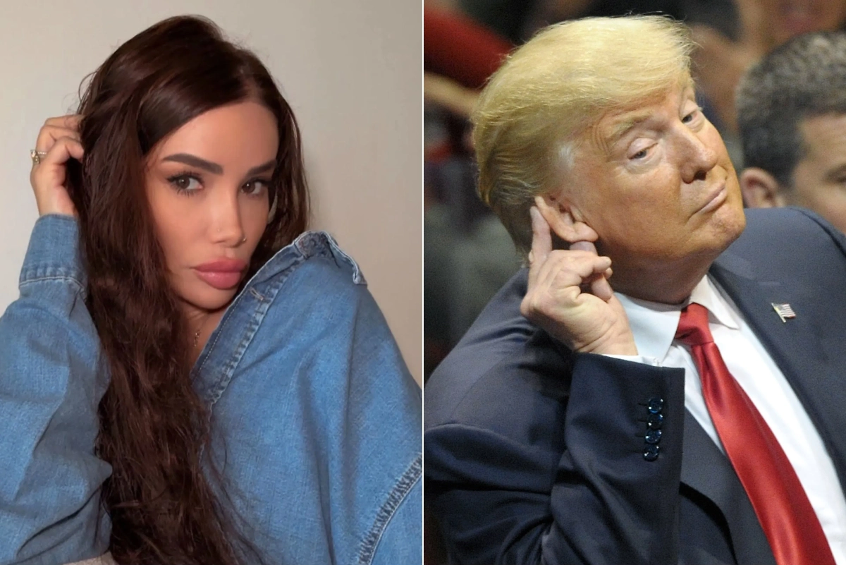 Айза и Дональд Трамп. Обложка © Instagram (признан экстремистской организацией и запрещён на территории Российской Федерации)/ aizalovesam, © Shutterstock / FOTODOM / Matt Smith Photographer