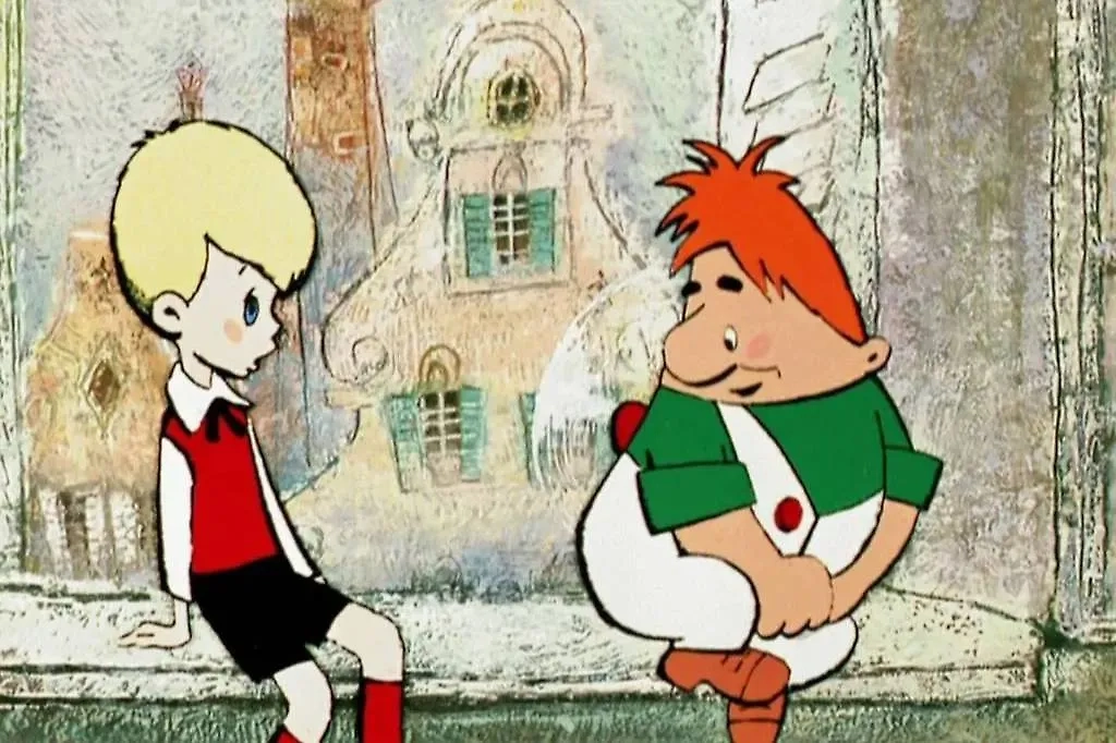 Малыш и Карлсон. Обложка © Kinopoisk.ru / Кадр из мультфильма «Малыш и Карлсон» 1968 года, режиссёр Борис Степанцев, по сценарию Бориса Ларина и Астрид Линдгрен