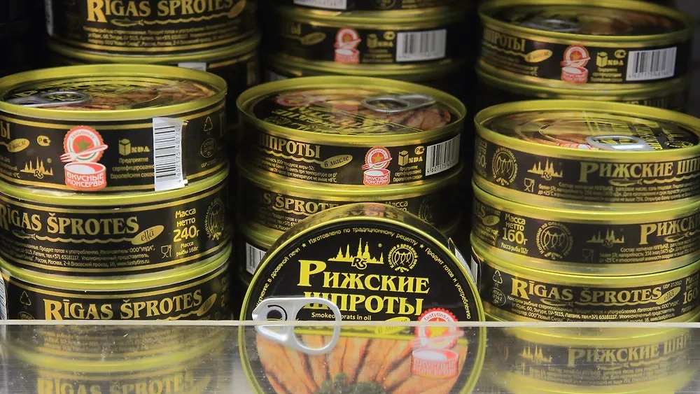 Рижские шпроты — гастрономическая гордость Латвии. Фото © ТАСС / Замир Усманов