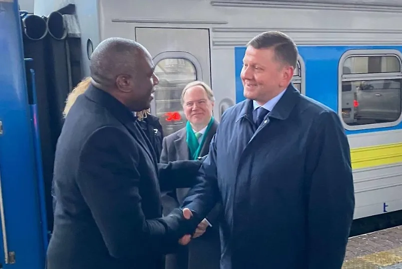 Дэвид Лэмми и Залужный. Обложка © Украинские СМИ