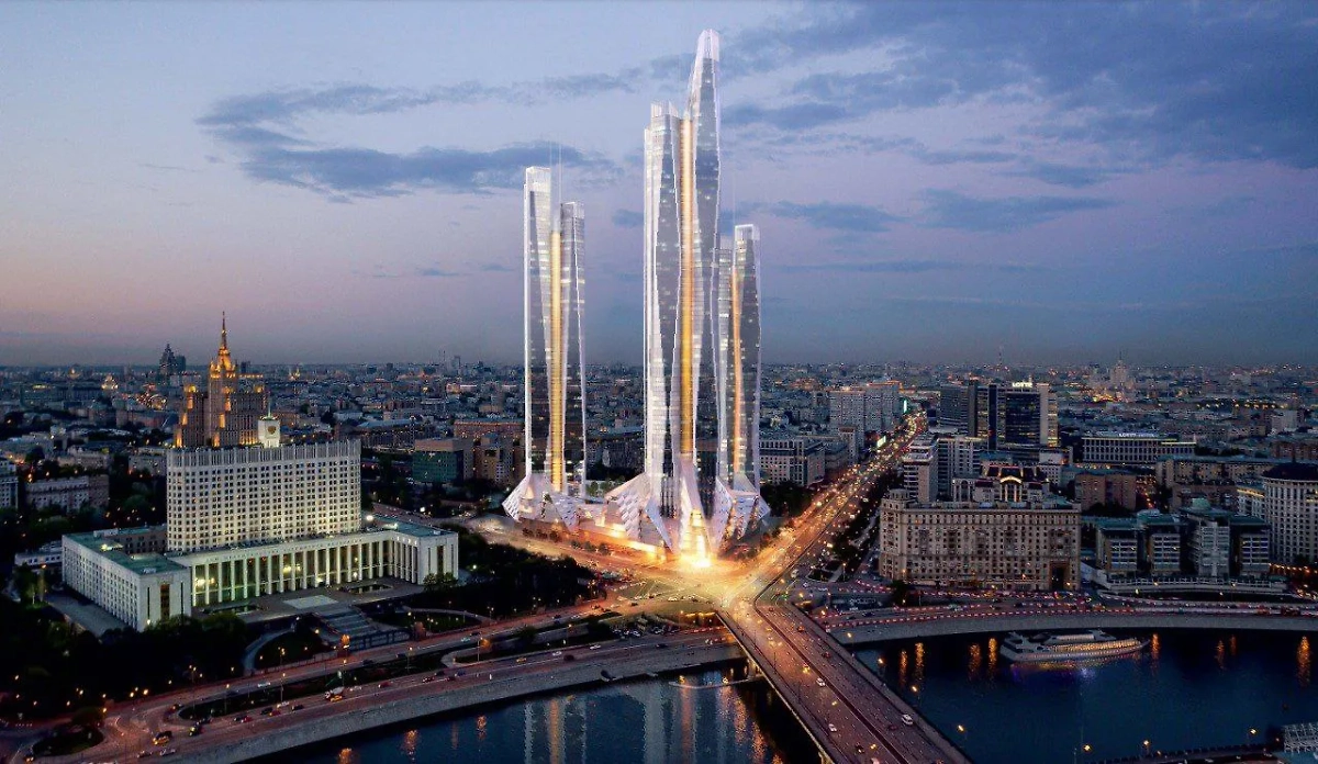 Проект здания на Новом Арбате. Фото © Telegram / Стройки — и точка