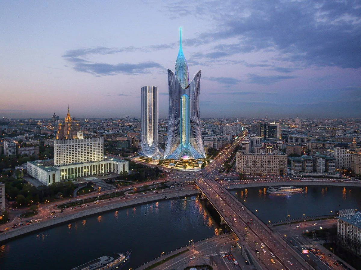 Проект здания на Новом Арбате. Фото © Telegram / Стройки — и точка