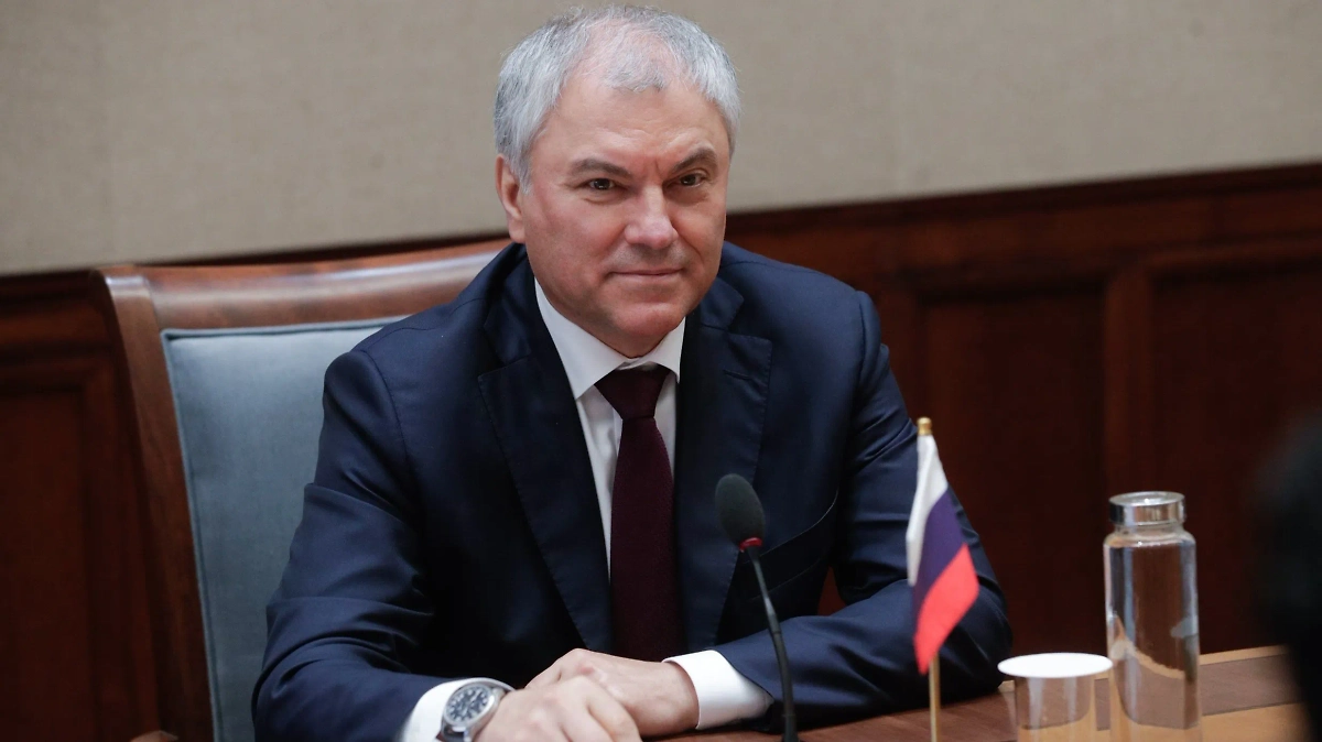 Вячеслав Володин. Обложка © Официальный сайт Госдумы