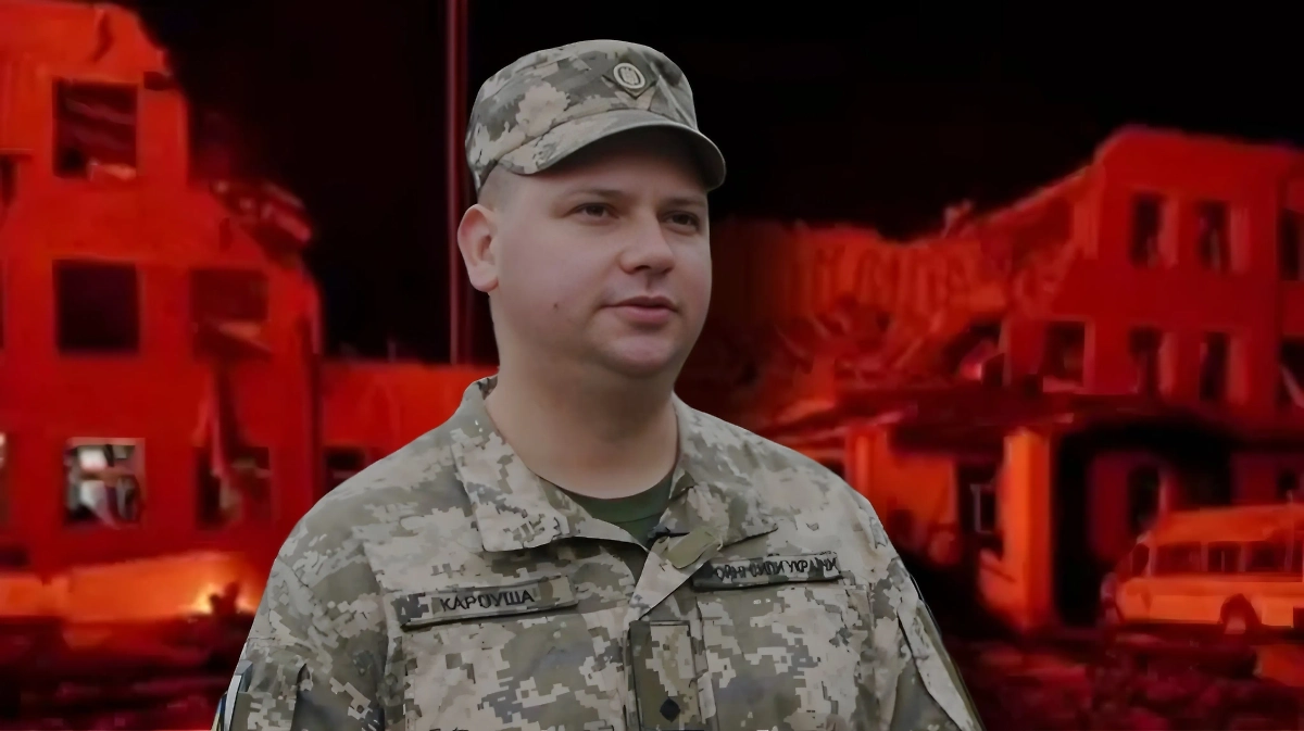 Командир 19-й отдельной ракетной бригады ВСУ Ростислав Карпуша. Обложка © YouTube / Генеральный штаб ЗСУ