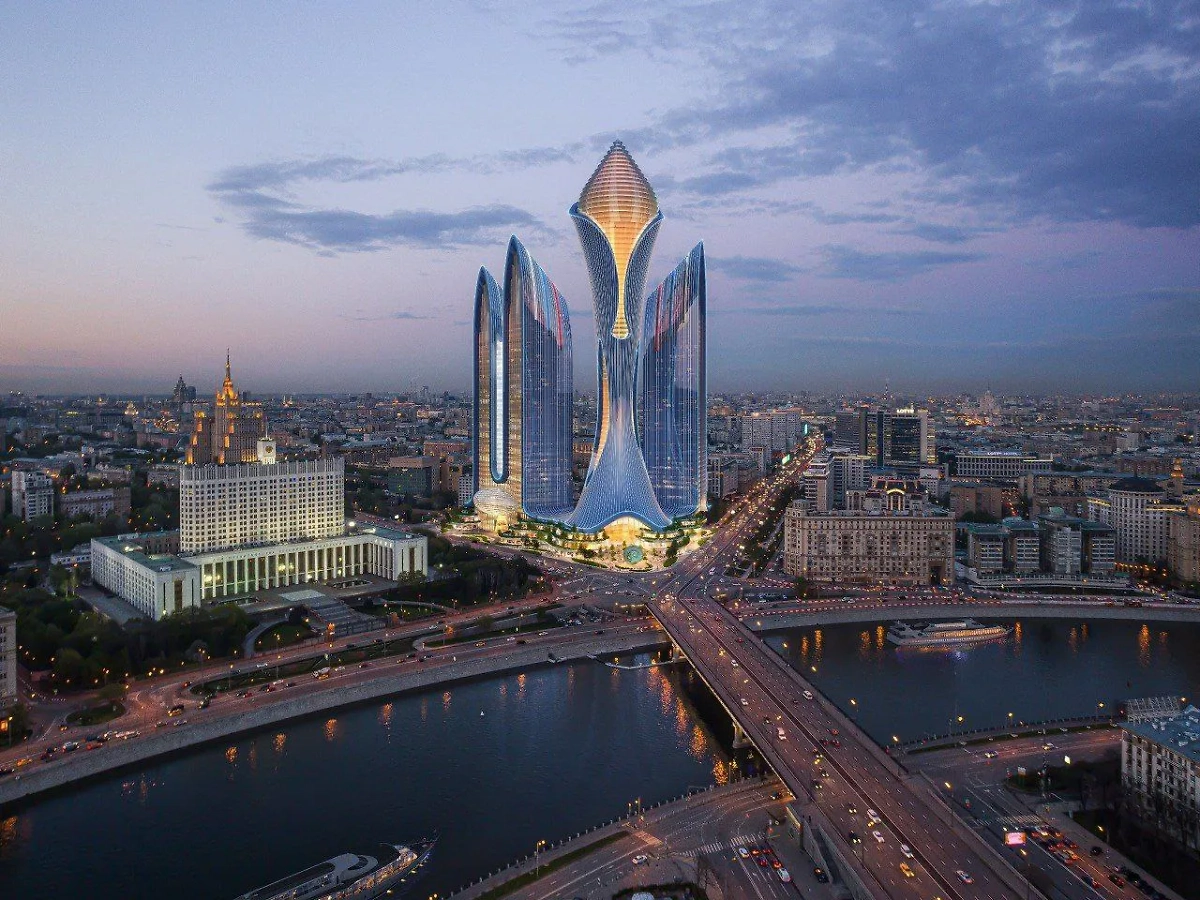 Проект здания на Новом Арбате. Фото © Telegram / Стройки — и точка