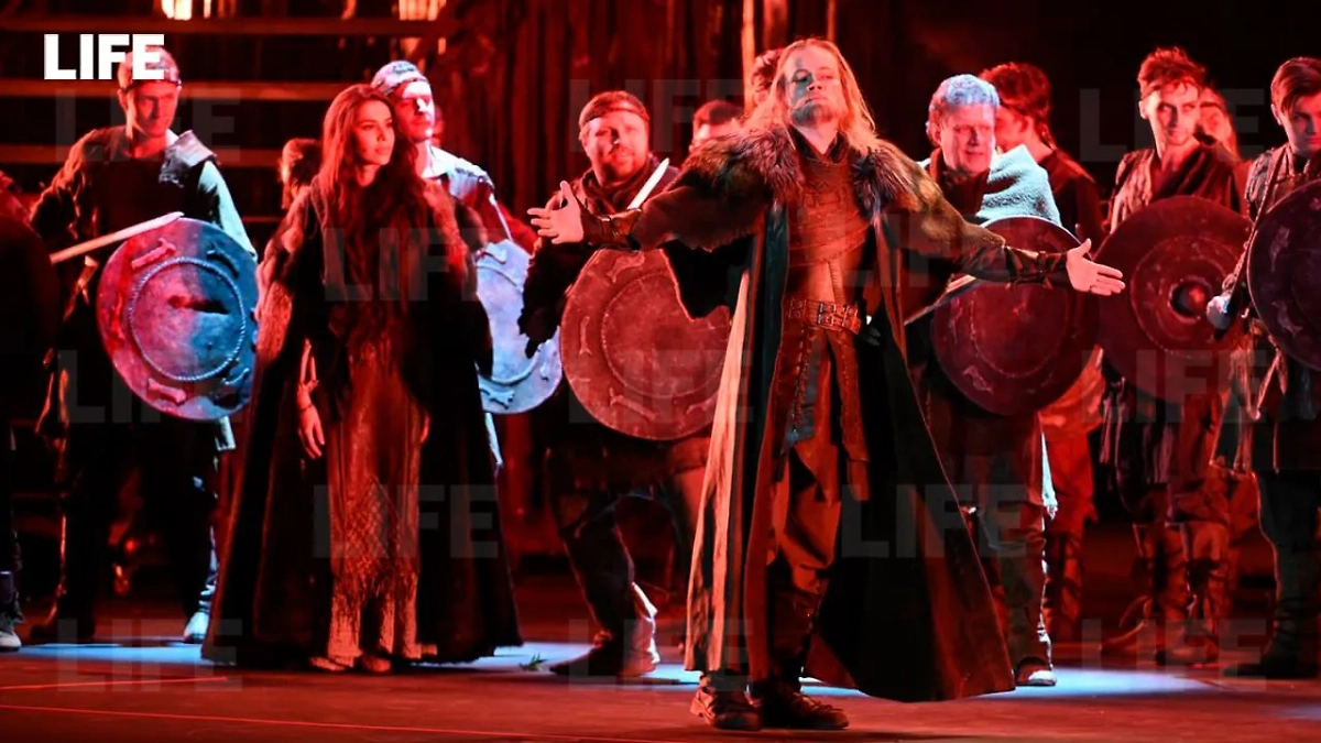 Этно-опера «Князь Владимир» в Кремлёвском дворце. Фото © Life.ru