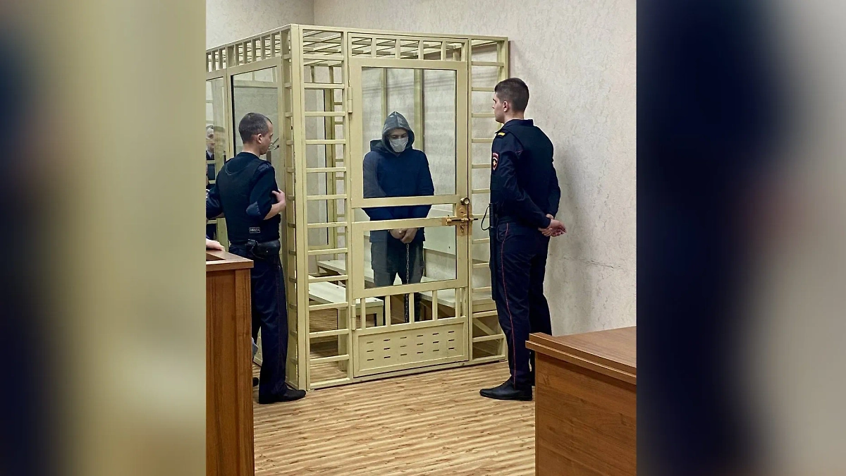 Отчим, обвиняемый в убийстве пасынка в Калининградской области. Обложка © Telegram / Калининградский областной суд