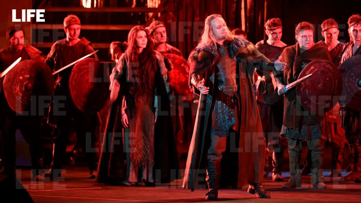 Этно-опера «Князь Владимир» в Кремлёвском дворце. Фото © Life.ru