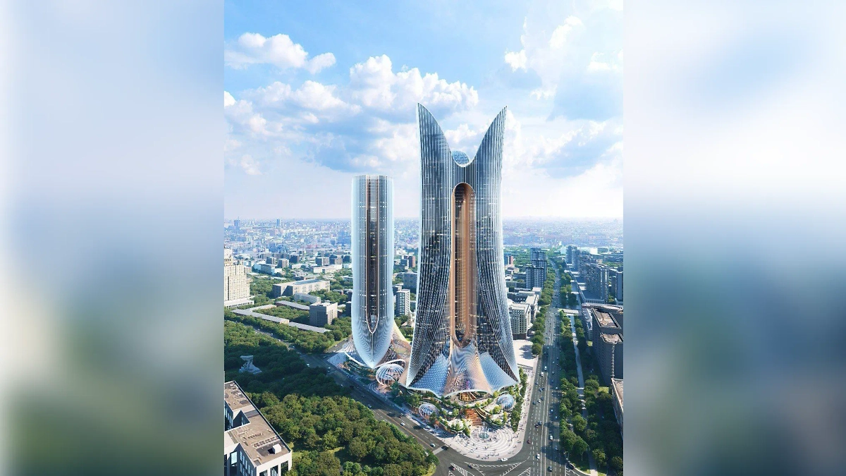 Проект здания на Новом Арбате. Фото © Telegram / Стройки — и точка