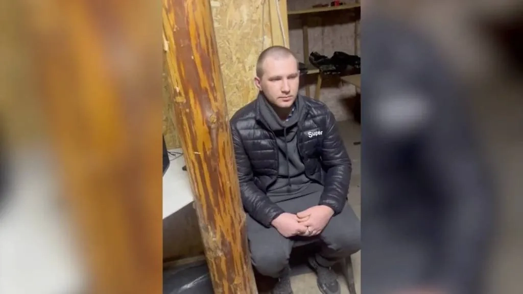 Военный ВСУ, найденный в Курахове в ДНР в подвале. Обложка © VK / МВД по Донецкой Народной Республике