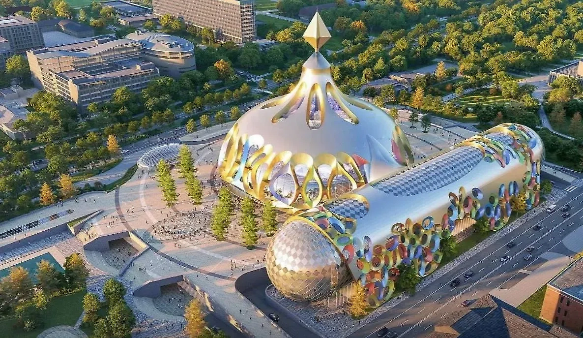 Проект здания Большого Московского цирка. Фото © Telegram / Мэр Москвы Сергей Собянин